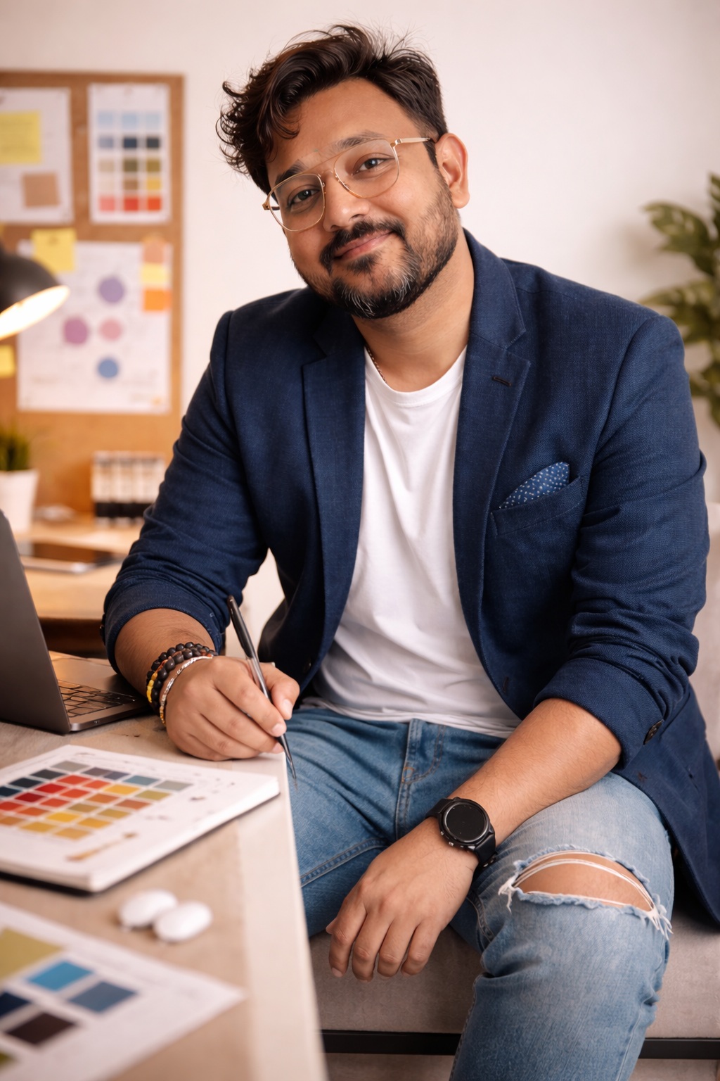 Kishan Sharma — UI/UX Designer portrait